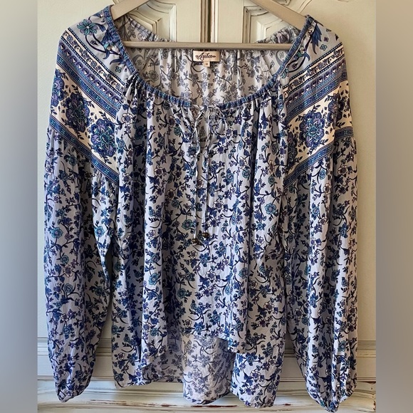 Arnhem Camilla Blouse in Bluebird - Picture 8 of 14